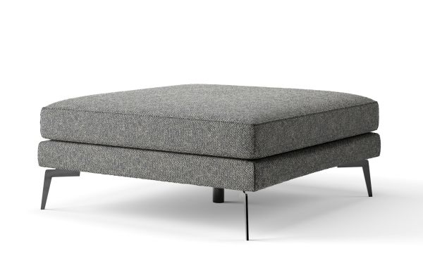 REPOSE-PIEDS MARCEAU CHINE NOIR ECRU