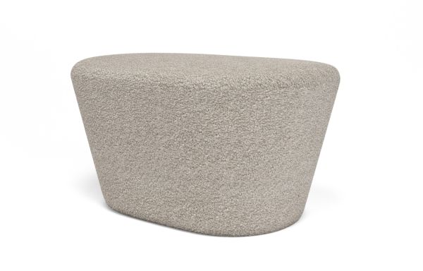 POUF HARRY GRIS ACIER