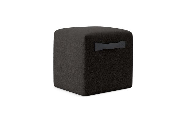  POUF CUBIC  MARRON CHOCO