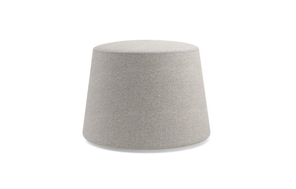 POUF KELLY GRIS ACIER