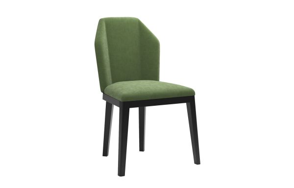 CHAISE JULIA VELOURS VERT JAD