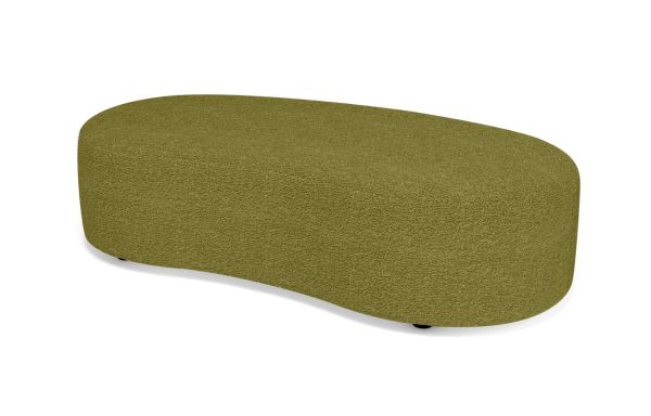 POUF HARICOT VERT KAKI 