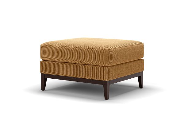 REPOSE-PIEDS LILY VELOURS JAUNE