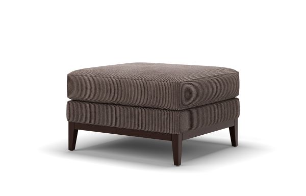 REPOSE-PIEDS LILY VELOURS MARRON