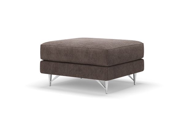 REPOSE-PIEDS TIFFANY VELOURS MARRON