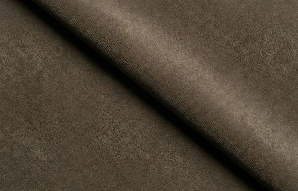 TISSU VELOURS MARRON